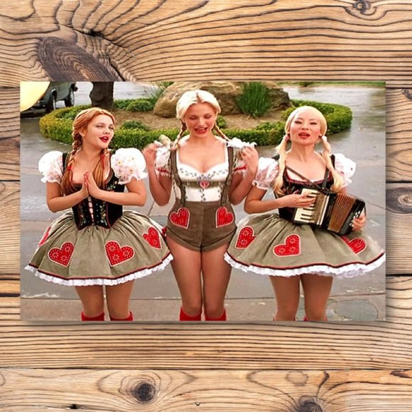Charlie's Angels Drew Barrymore Cameron Diaz Lucy Liu Refrigerator Locker Magnet - Picture 1 of 2